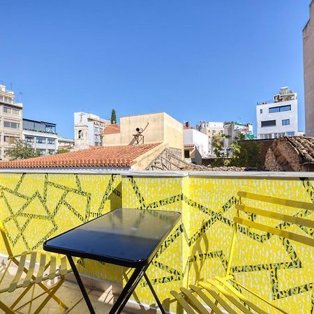 Chic Rooftop Studio W/ Terrace - Near Acropolis Athen Exterior foto